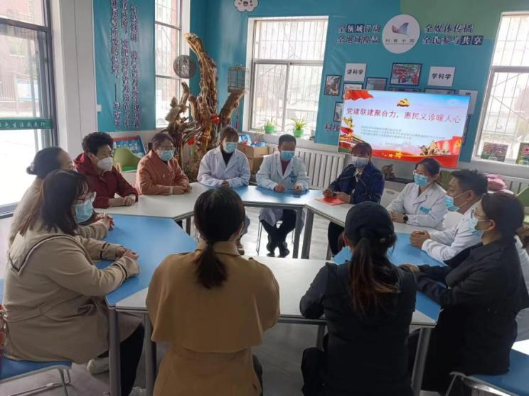 黨建連建聚合力 惠民義診暖人心